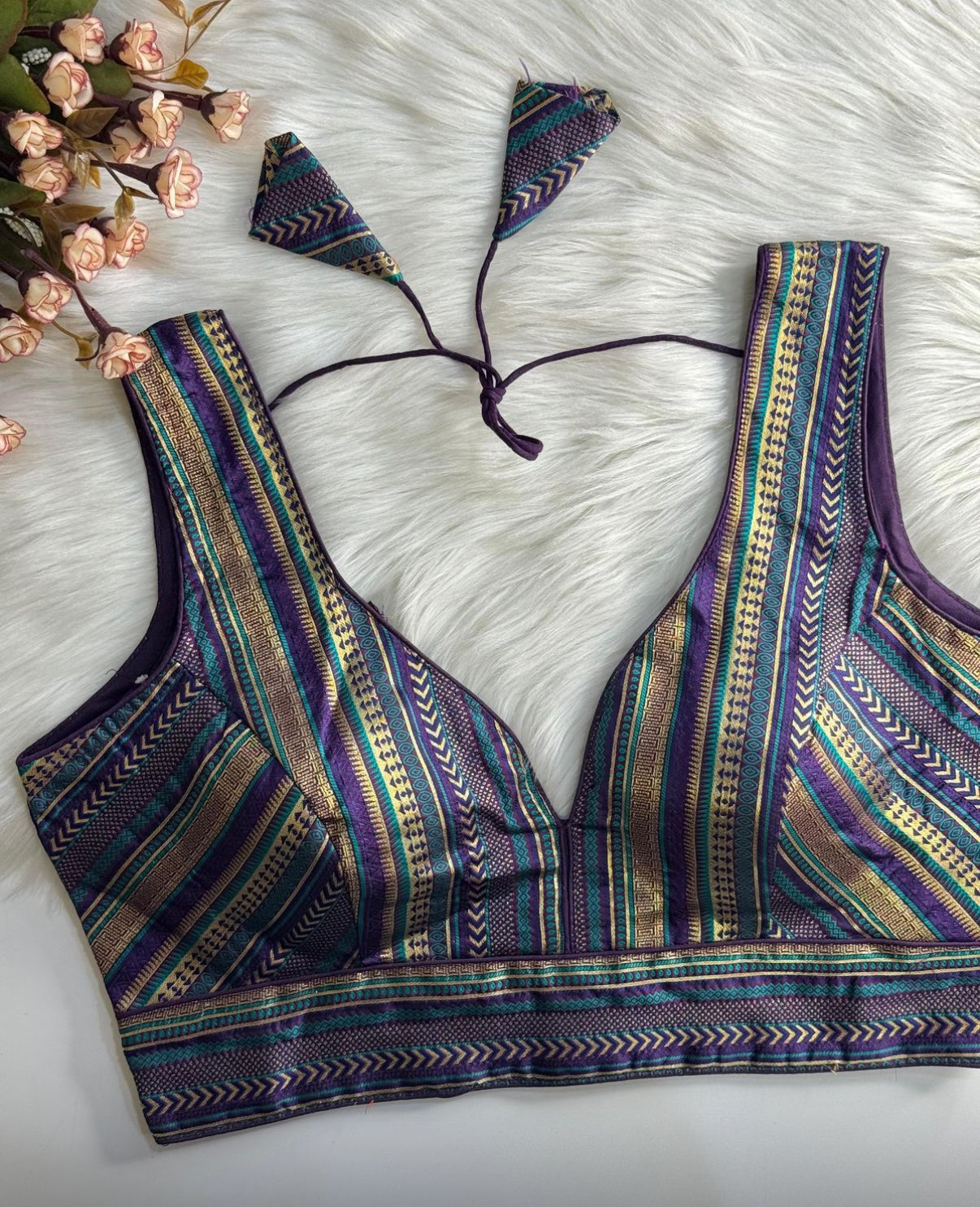 Banarasi Jacquard Blouse - ready to wear