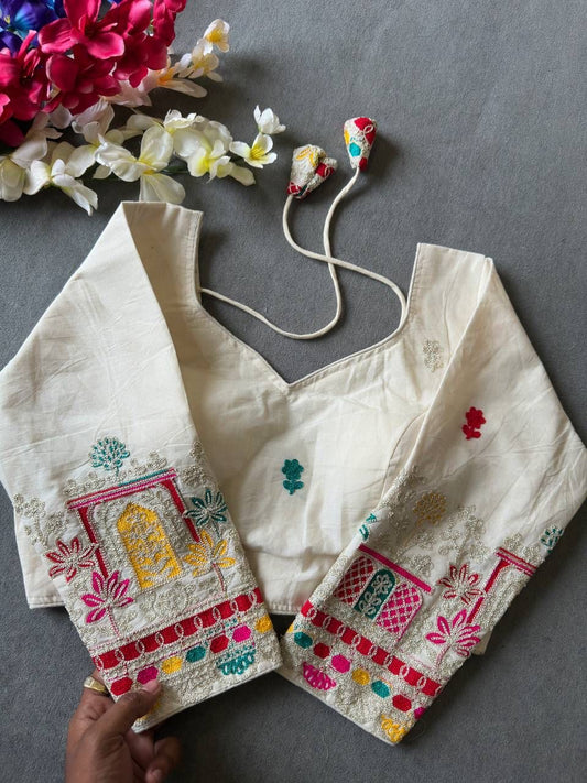 Pure Khadi Cotton Blouse