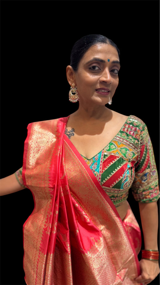 Designer Blouse - Multi Color