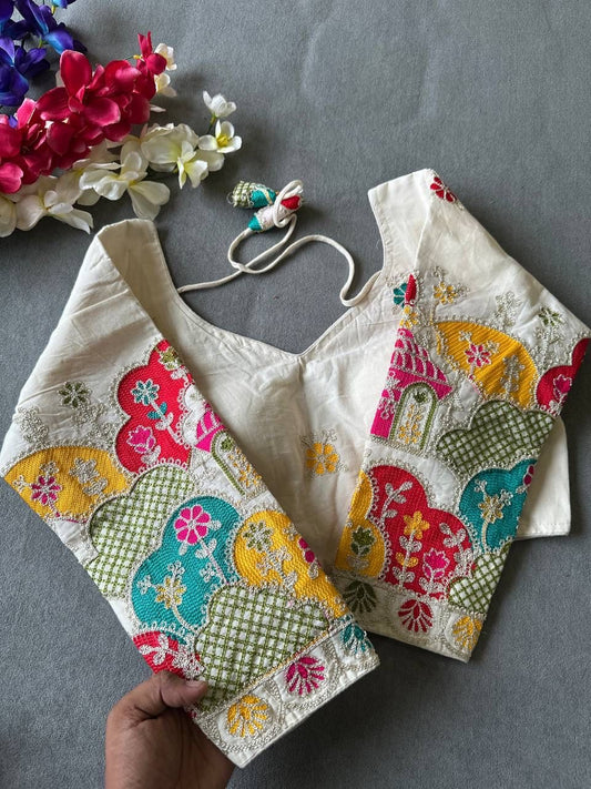 Pure Khadi Cotton Blouse