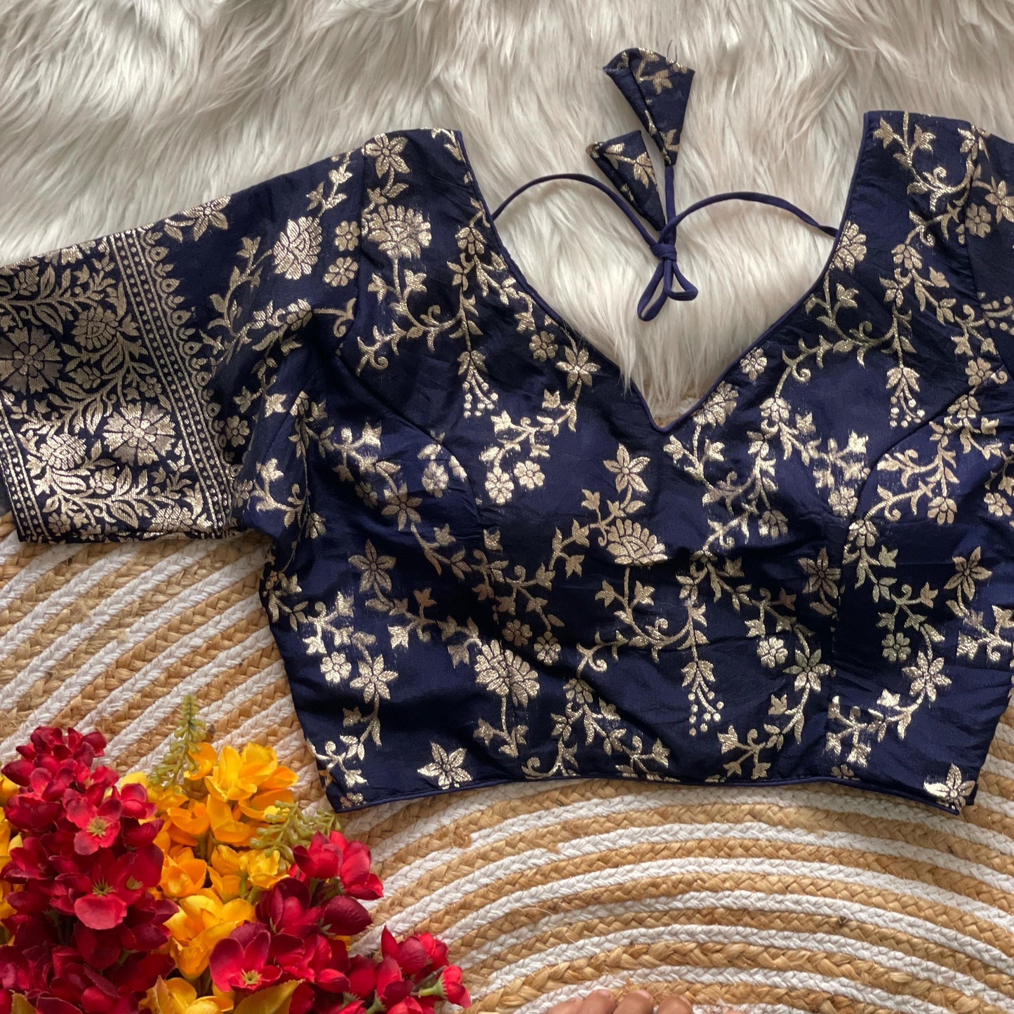 Dola silk Ready to wear Blouse (FREE SHIPPING)