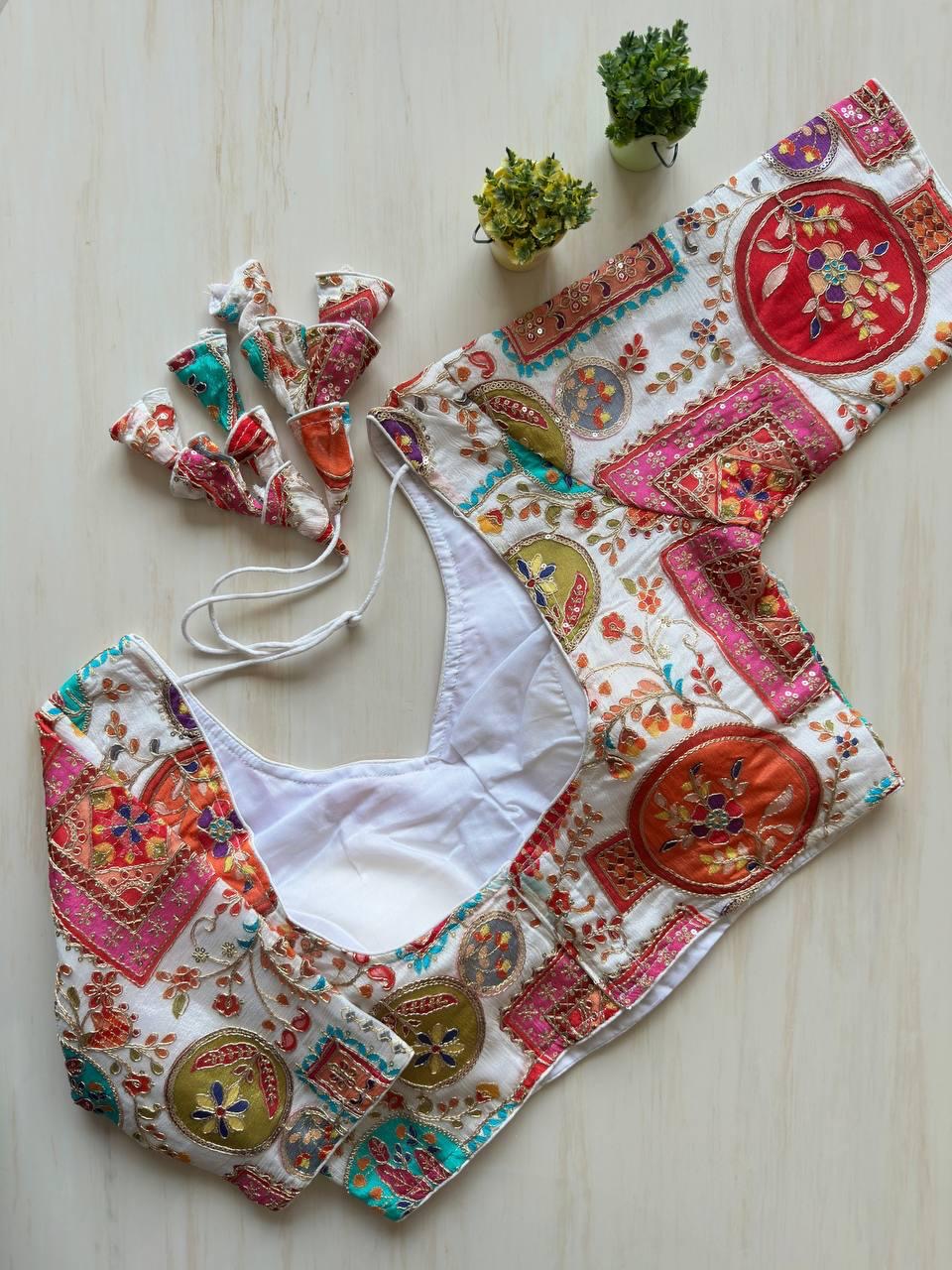 Exclusive wedding Blouse - ready to wear
