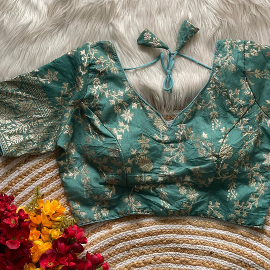 Dola Silk Ready to wear Blouse - FREE SHIPPING