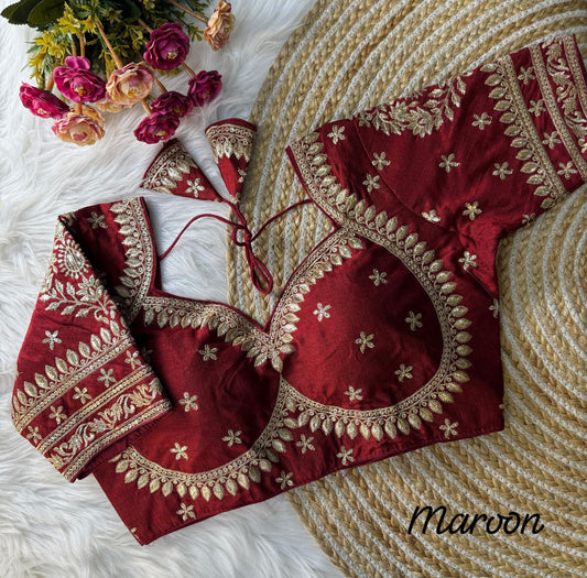 Royal Bridal Ready to wear - Maroon Color