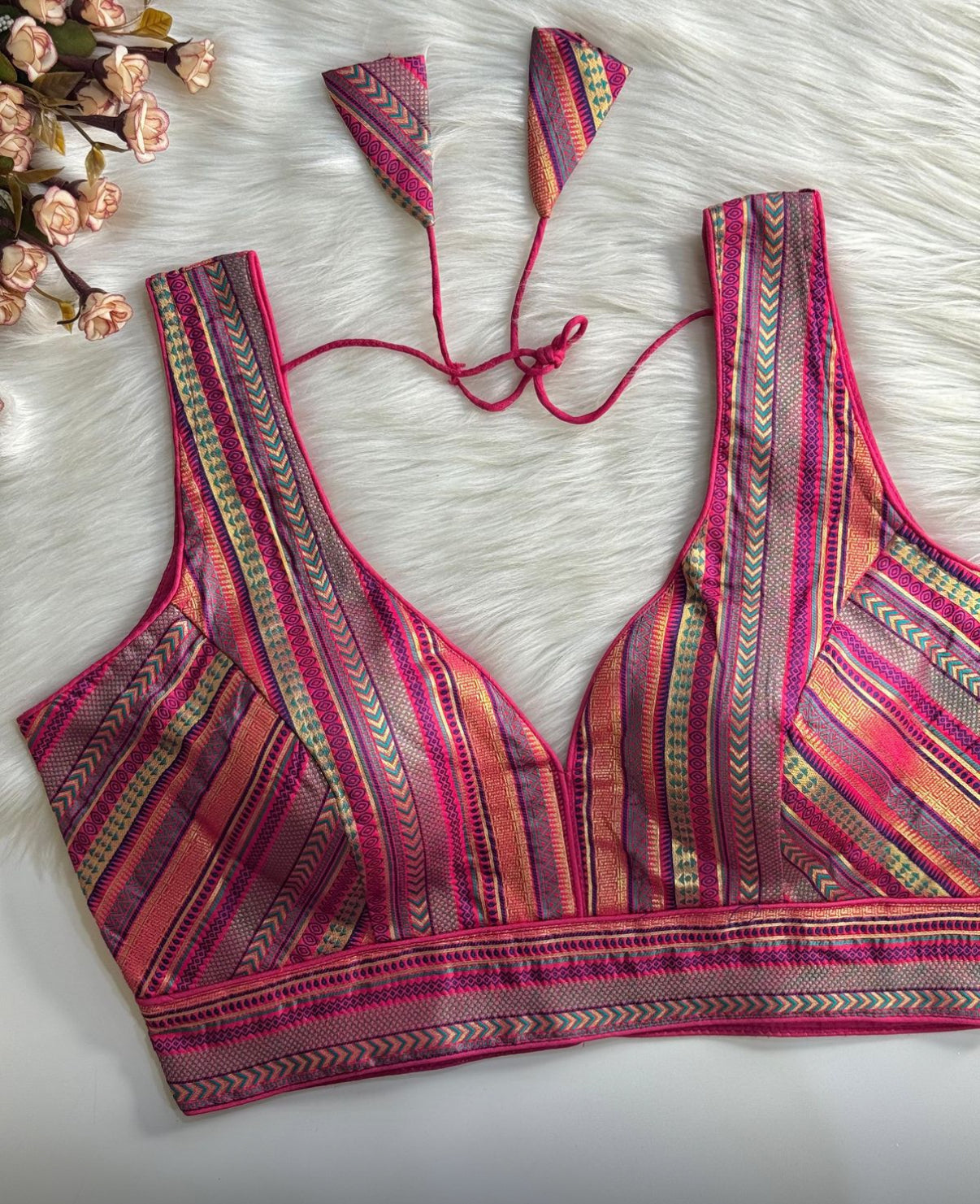 Banarasi Jacquard Blouse - ready to wear