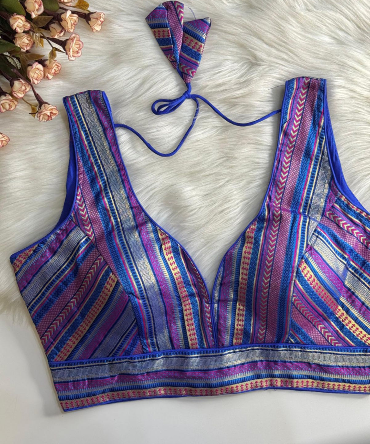 Banarasi Jacquard Blouse - ready to wear