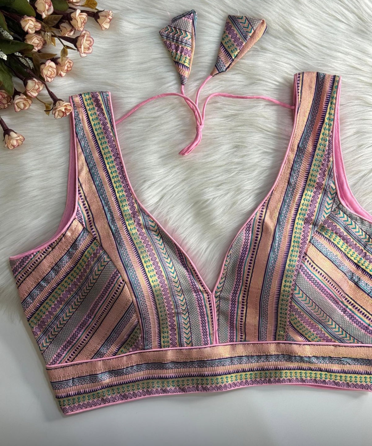 Banarasi Jacquard Blouse - ready to wear