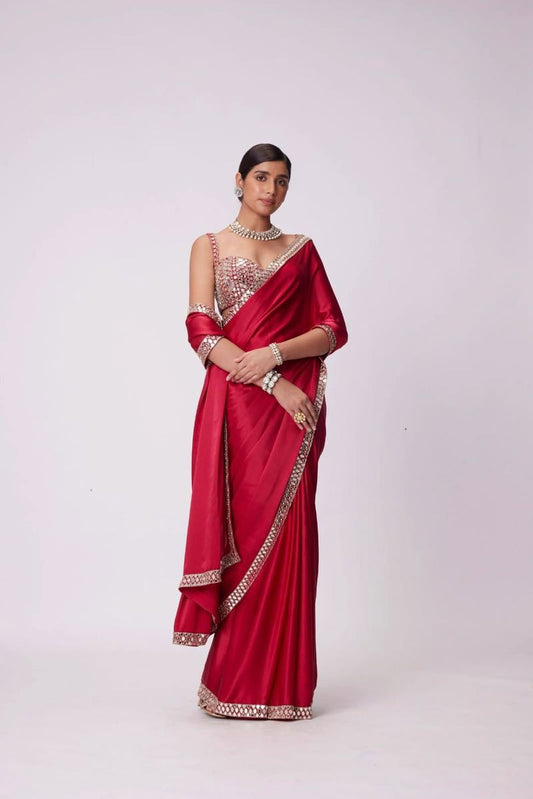 Rangoli Silk Fabric Saree with Silk Blouse Piece ✨