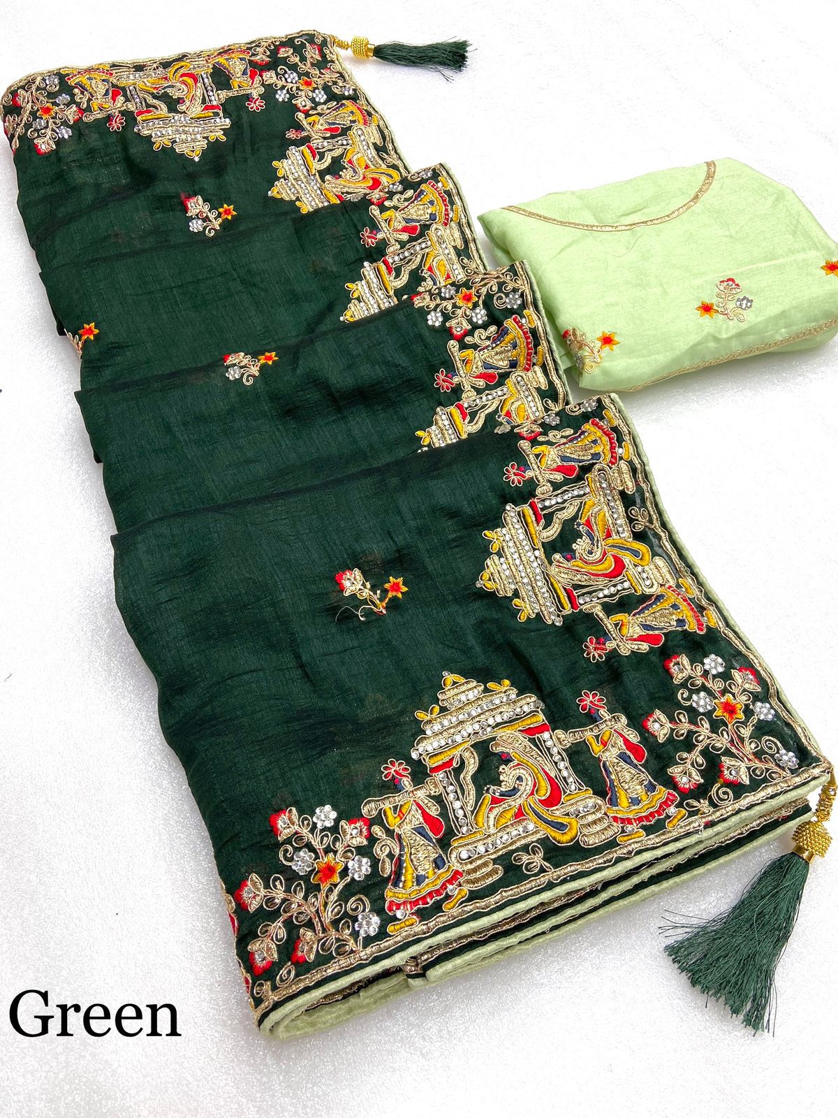 Heavy Saree with Diamond Work (SOLD OUT)