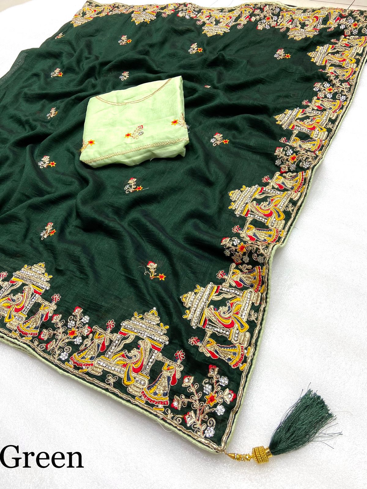 Heavy Saree with Diamond Work (SOLD OUT)