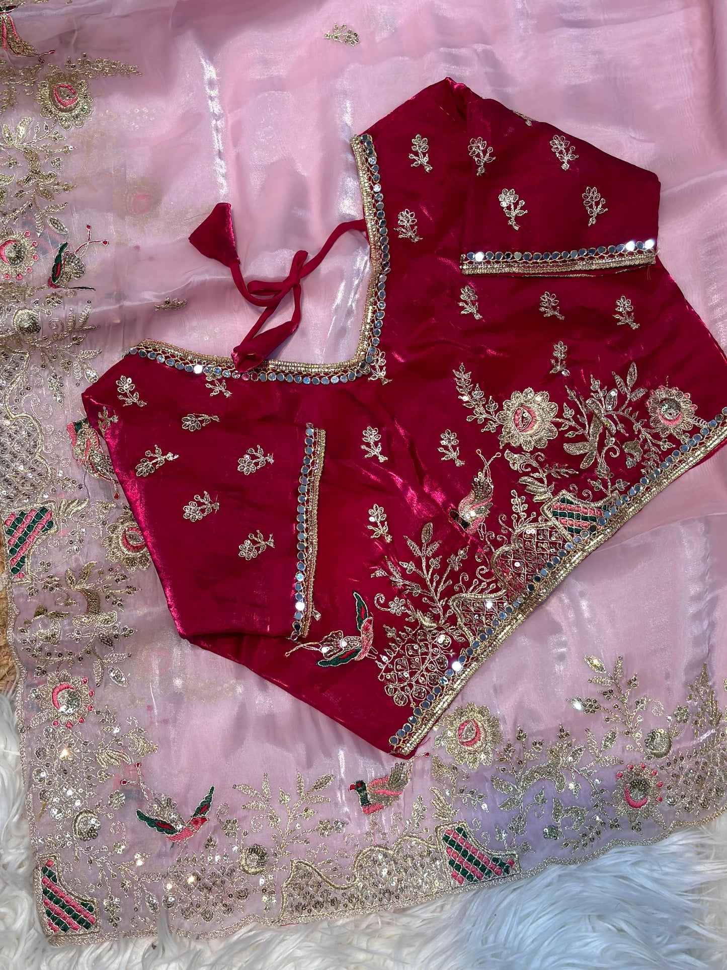 Pure Soft Jimmy Choo Silk Saree (SOLD OUT)