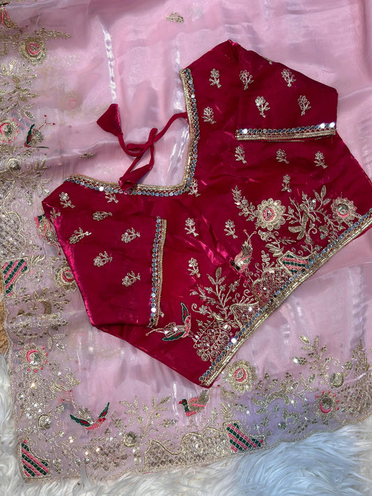 Pure Soft Jimmy Choo Silk Saree (SOLD OUT)