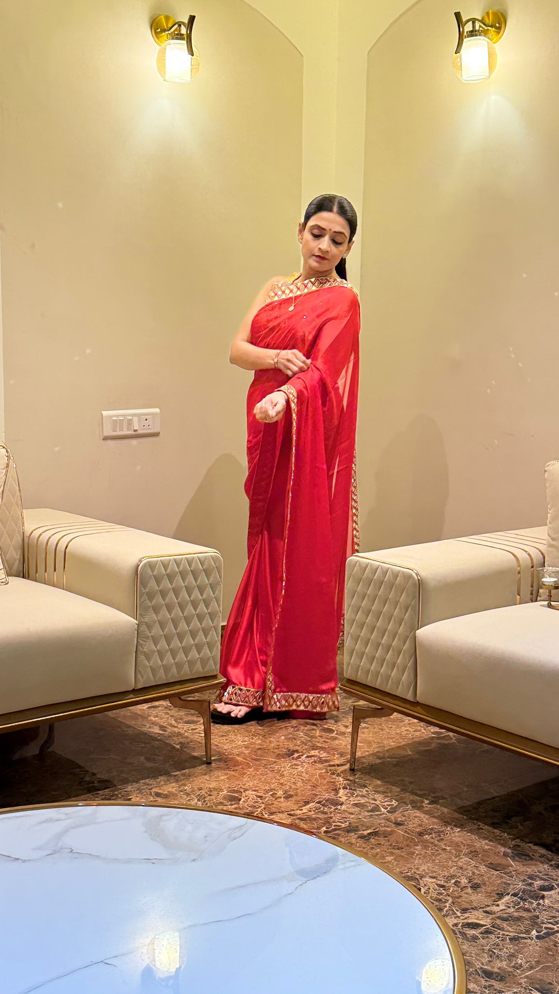 Rangoli Silk Fabric Saree with Silk Blouse Piece ✨
